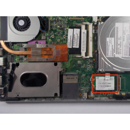 Замена карты Wi-Fi Toshiba Satellite E105-S1602